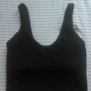 Black Sleeveles align tank